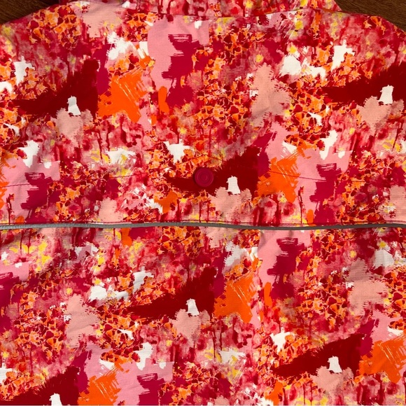 Hunter for target girl waterproof windbreaker jacket w/hood Sz large orange - Picture 6 of 8